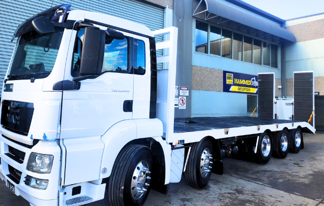New 10-Wheeler Truck Joins Hammer Hire’s Heavy Machinery Transport Fleet