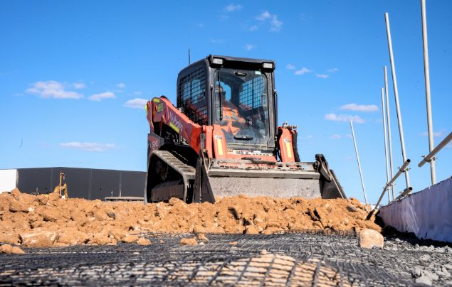 kubota track loader hire
