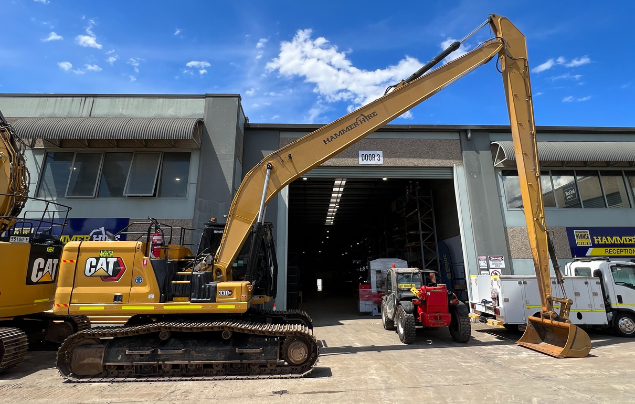 Long Reach Excavator Hire