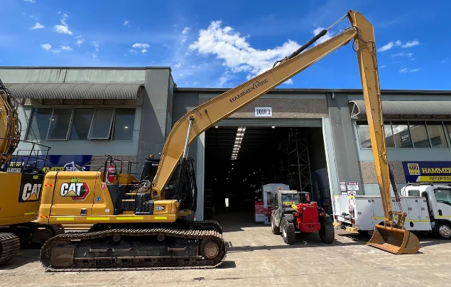 Long Reach Excavator Hire